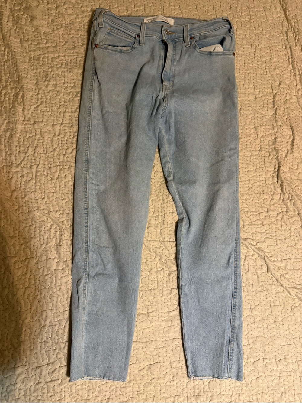 Signature by Levi Strauss Light Blue Women’s Skinny Jeans